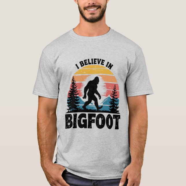 Camiseta Acredito em Pé Grande (Frente)