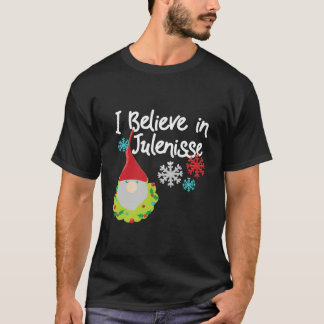 Camiseta Acredito No Feriado Norueguês De Julenisse Nisse