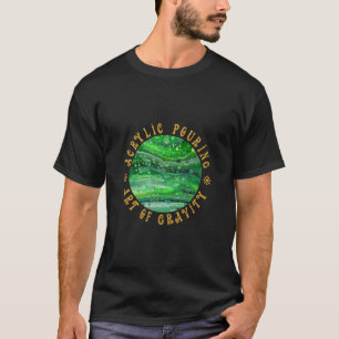 Camiseta Acrilato - Arte Da Gravidade - 004 - Antigo Dourad