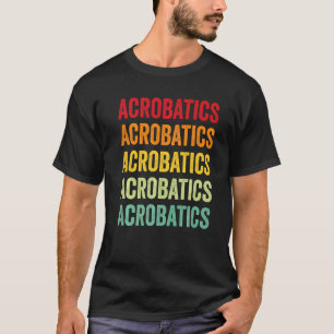 Camiseta Acrobacias Acrobacias Amador Arco-íris
