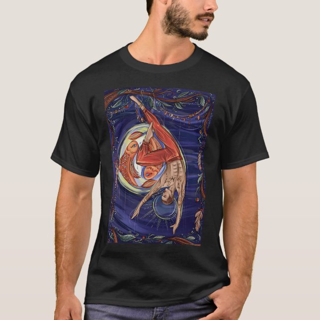Camiseta Acrobata Suspenso (O Enforcado) (Frente)