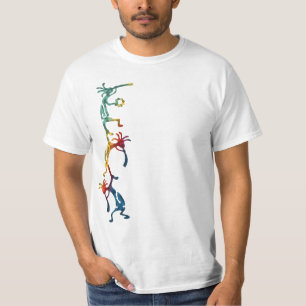 Camiseta Acrobatas do músico de KOKOPELLI + suas ideias
