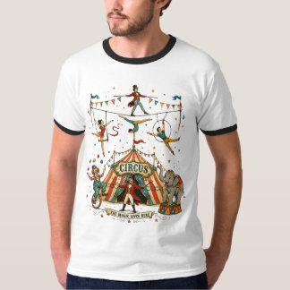 Camiseta Acrobatas & Equilibristas do Circo Caprichoso Vint
