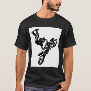 Camiseta Acrobática Negra E Branca - Pop Art