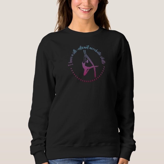 Camiseta Acrobática Significativa De Seda (Frente)
