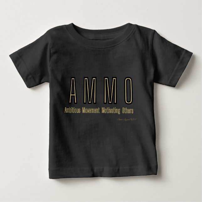 Camiseta Acrônimo de Ammo Roupa USA (Frente)