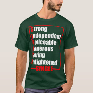 Camiseta acrônimo de solteiro 1