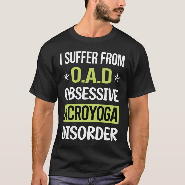 Camiseta Acroyoga Acro Yoga Obsessive Love (Frente)