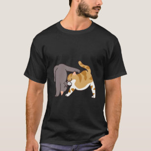 Camiseta Acroyoga Gato Persa Amor
