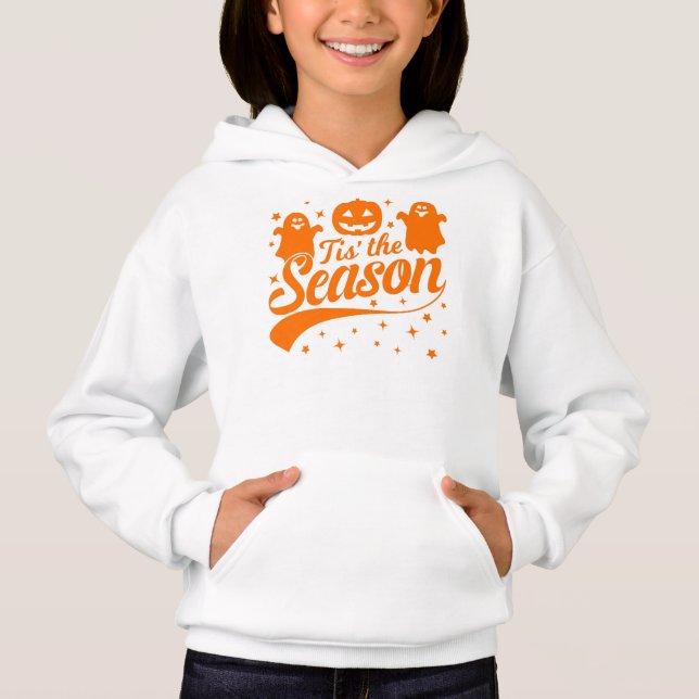 Camiseta Actious Tis the Season, Halloween Girls' (Frente)