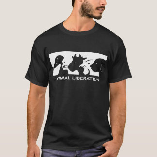 Camiseta Activista dos direitos dos animais da parte