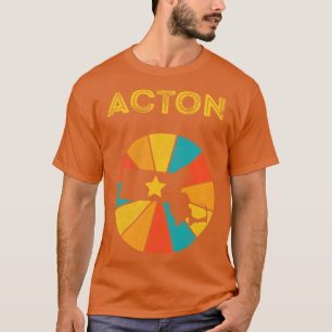 Camiseta Acton Massachusetts Vintage - Souvenir 1 em dificu