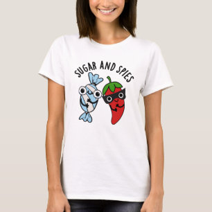 Camiseta Açúcar E Espiões - Comida