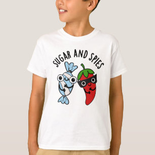 Camiseta Açúcar e espiões, Comida Engraçado