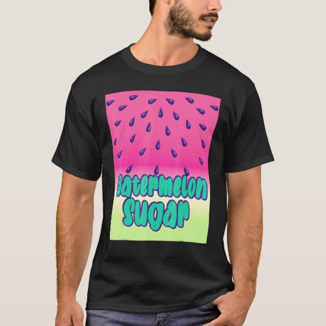 Camiseta Açúcar legal de Melancia (Frente)