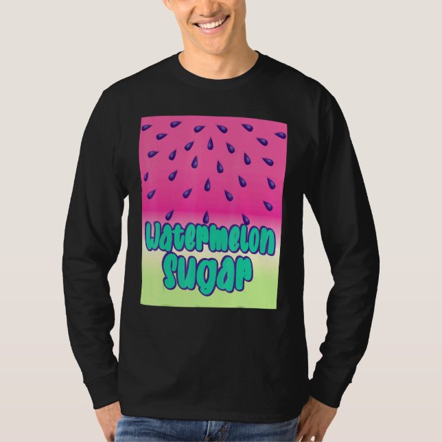 Camiseta Açúcar legal de Melancia (Frente)