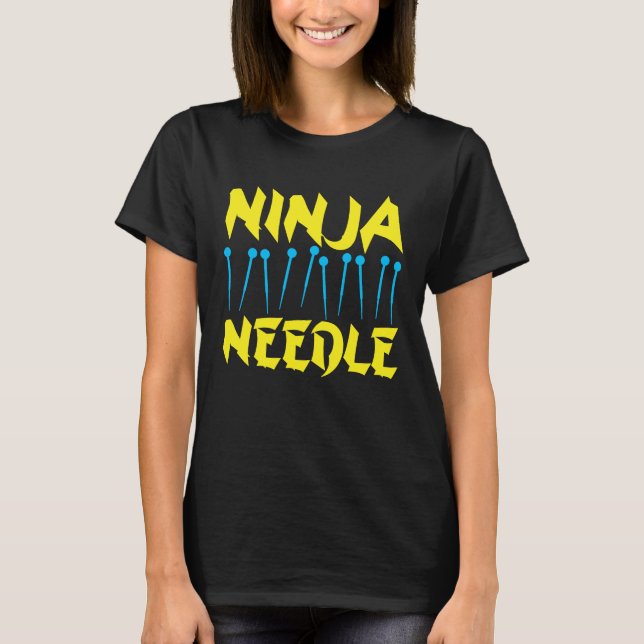 Camiseta Acupuncture Ninja Needle Acupuncturist Acupuncture (Frente)