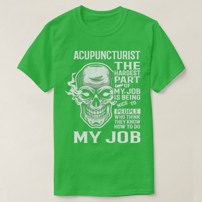 Camiseta Acupunista (Frente do Design)