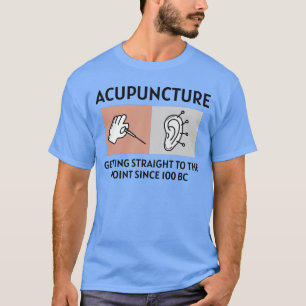 Camiseta Acupuntura Acupunista Medicina Chinesa Engraçada