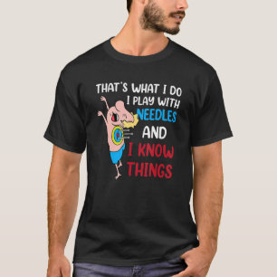 Camiseta Acupuntura Terapêutica Diversão Medicina de Saúde 