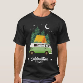Camiseta Acventure Time Camping in Forest