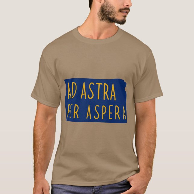 Camiseta Ad astra por astra 1 (Frente)