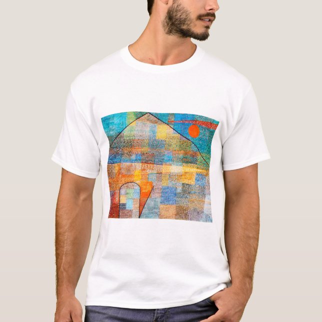 Camiseta Ad Parnassum, Paul Klee (Frente)
