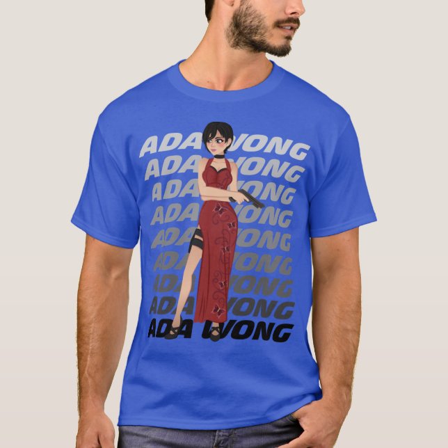 Camiseta ADA WONG RESIDENT EVIL menino (Frente)
