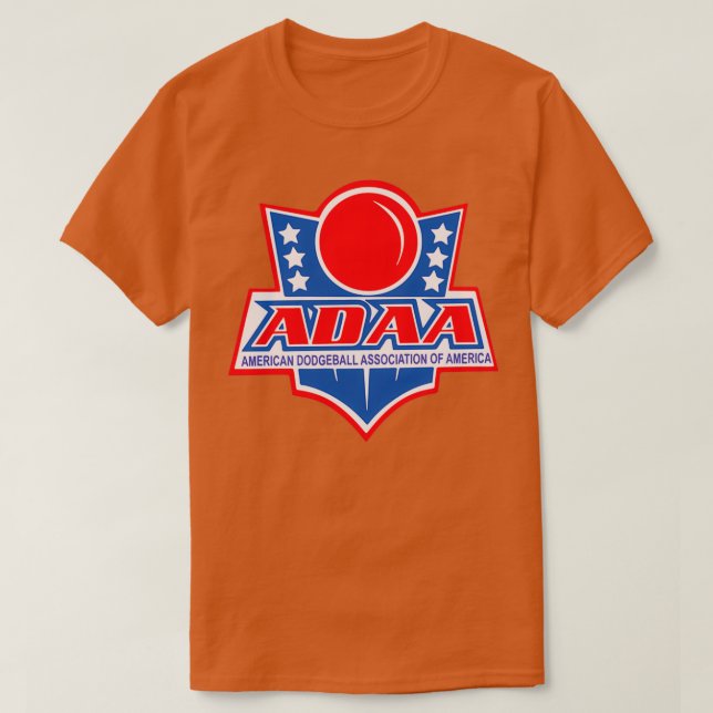Camiseta ADAA Dodgeball (Frente do Design)