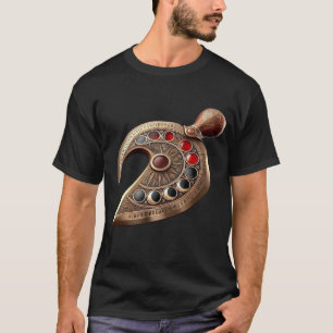 Camiseta Adaga Lunar de Bronze Kopis