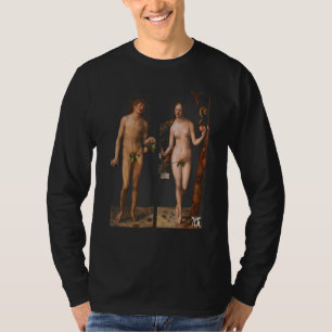 Camiseta Adam And Eve (1507) Albrecht Dürer Painting Renai