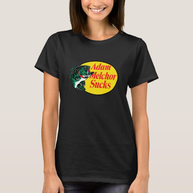 Camiseta Adam Elchor Peixe É Uma Droga (Frente)