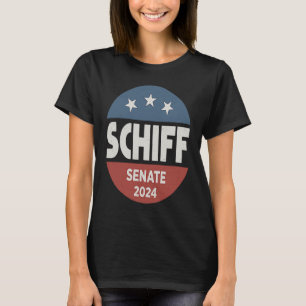 Camiseta Adam Schiff 2024 para o Senado dos EUA Democrata n