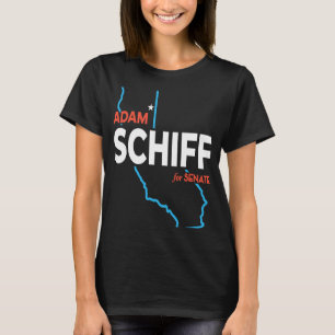 Camiseta Adam Schiff 2024 para o Senado dos EUA Democrata n