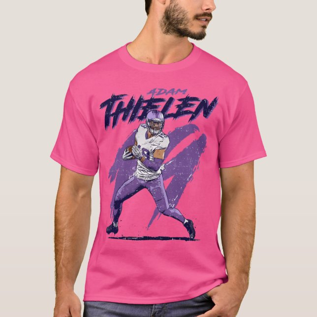 Camiseta Adam Thielen Minnesota Rough (Frente)
