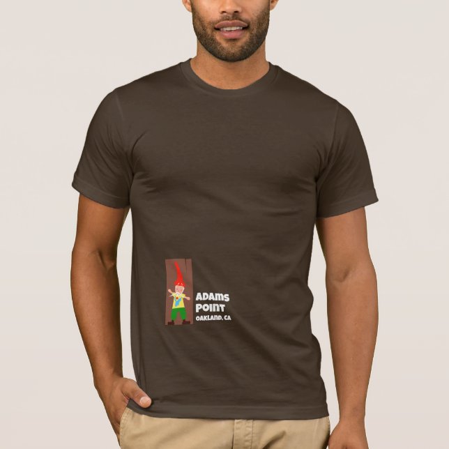Camiseta Adams Point Gnome (Frente)