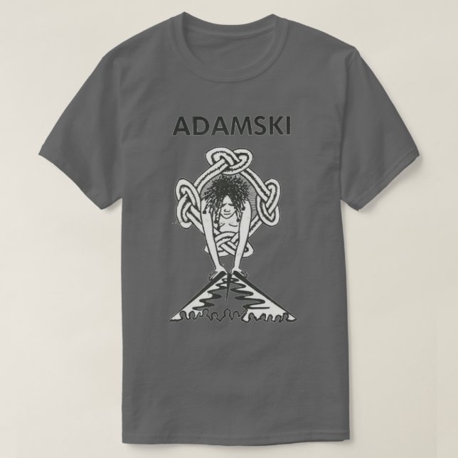 Camiseta Adamski perto do começo (Frente do Design)