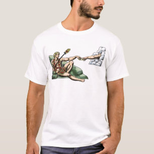 Camiseta Adão como Primeiro Colega Estranho