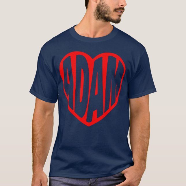Camiseta Adão no meu Coração amigos (Frente)