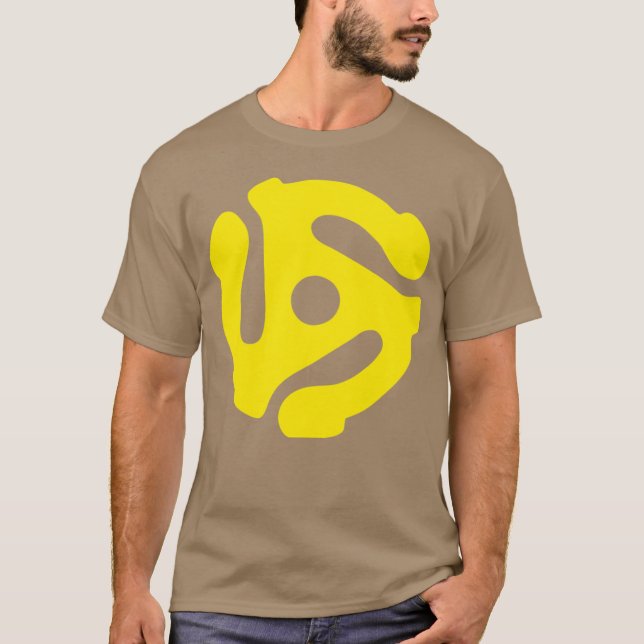 Camiseta adaptador de 45 discos aranha presente (Frente)