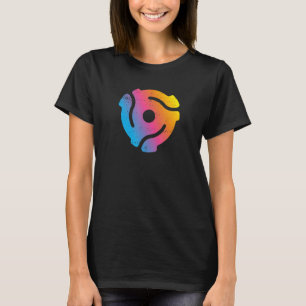 Camiseta Adaptador De 45 Gravações Adaptador De 45 Rpm Adap