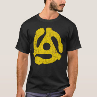 Camiseta Adaptador de disco de 45 RPM Vintageurntable Amare