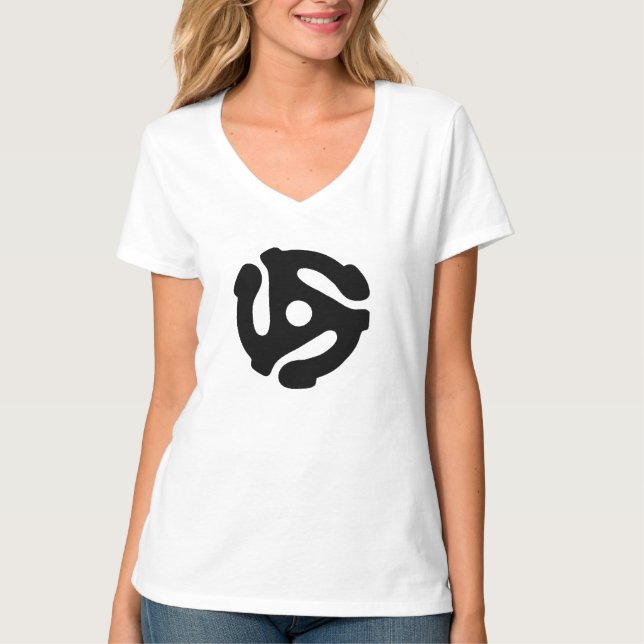 Camiseta Adaptador gravado 45 (Frente)