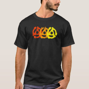 Camiseta Adaptadores de registro de 45 RPM, gi retro de vin