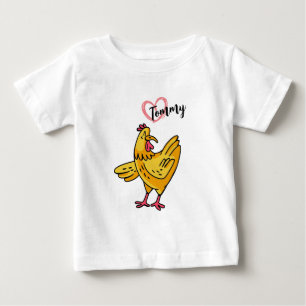 Camiseta Add Name to chickens Birthday Gift, chikens Lovers