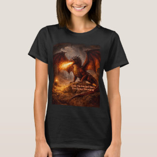 Camiseta Add (or Delete) your Text Name etcFire Dragon Lair