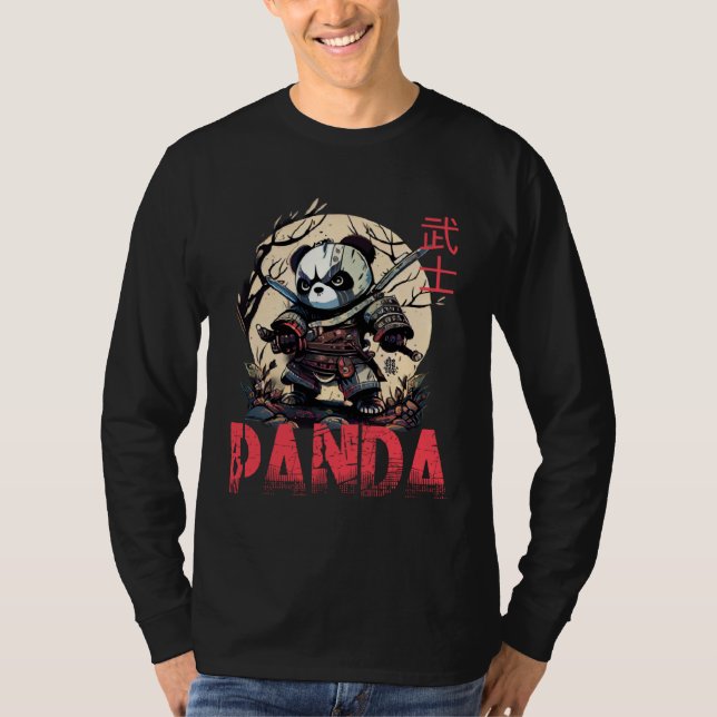 Camiseta Add Samurai Panda to Japanese Art  1 (Frente)
