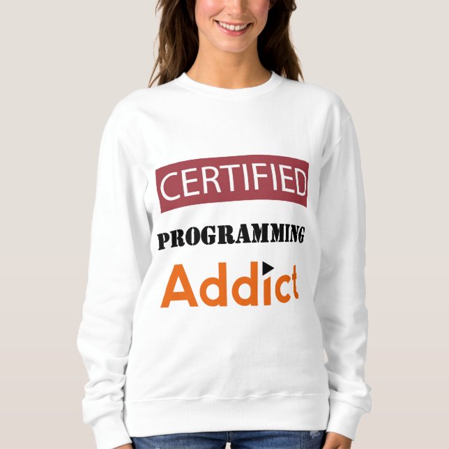 CAMISETA ADDICAÇÃO DE ROGRAMING CERTIFICADA (Frente)