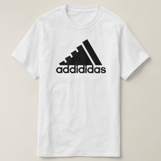 Camiseta Addididas (branco) (Frente do Design)