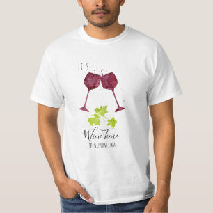 Camiseta Adega de vinho do vinhedo da adega do bar de vinho